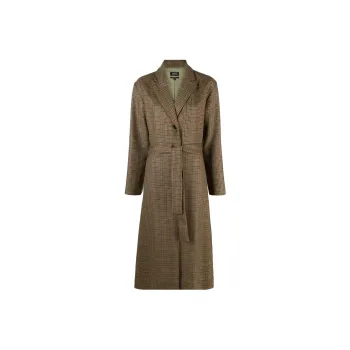 A.P.C Coats Women's Brown