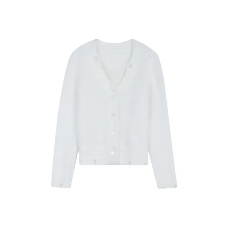 THE SEA LIFE Knitwear Women's Camellia White-0