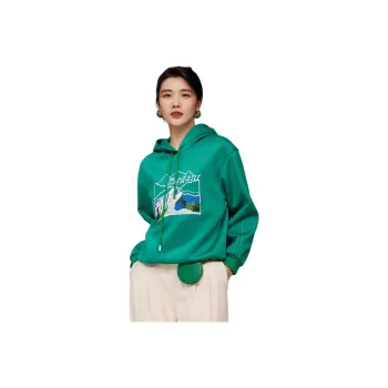 BBLLUUEE Sweatshirt Women's Forest Green
