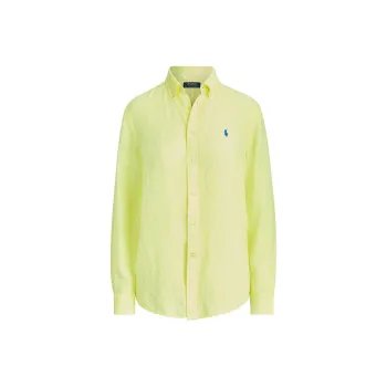 Polo Ralph Lauren SS24 Shirt Women's Lemon