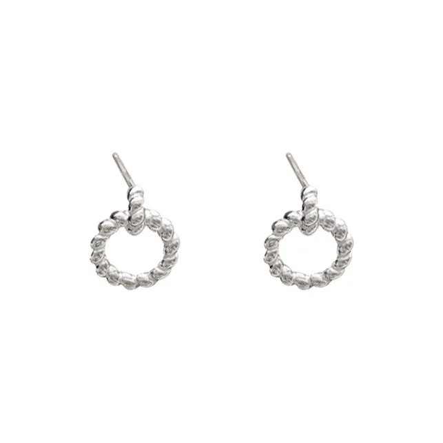 TAOHUAZHAOZHAO S925 Silver Earrings Women's-0