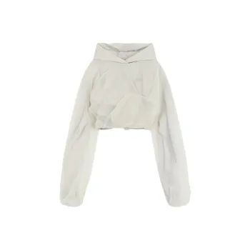 WE11DONE Cropped Hoodie