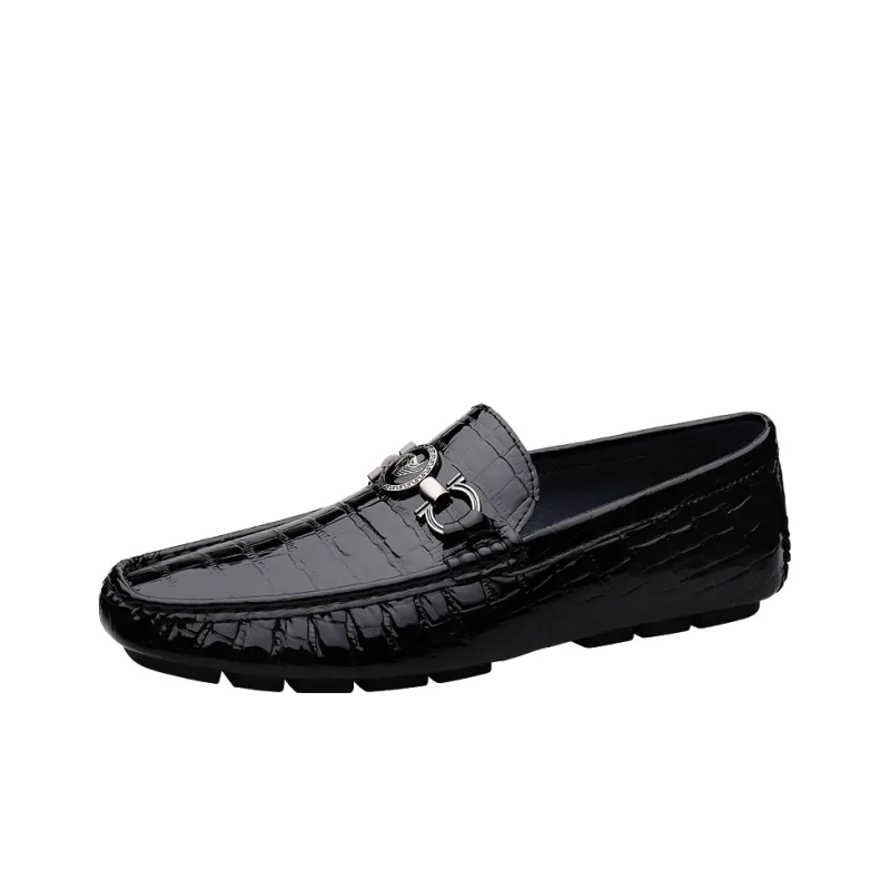 XIMO BULL Men's Casual Shoes Men Low Top Black-0