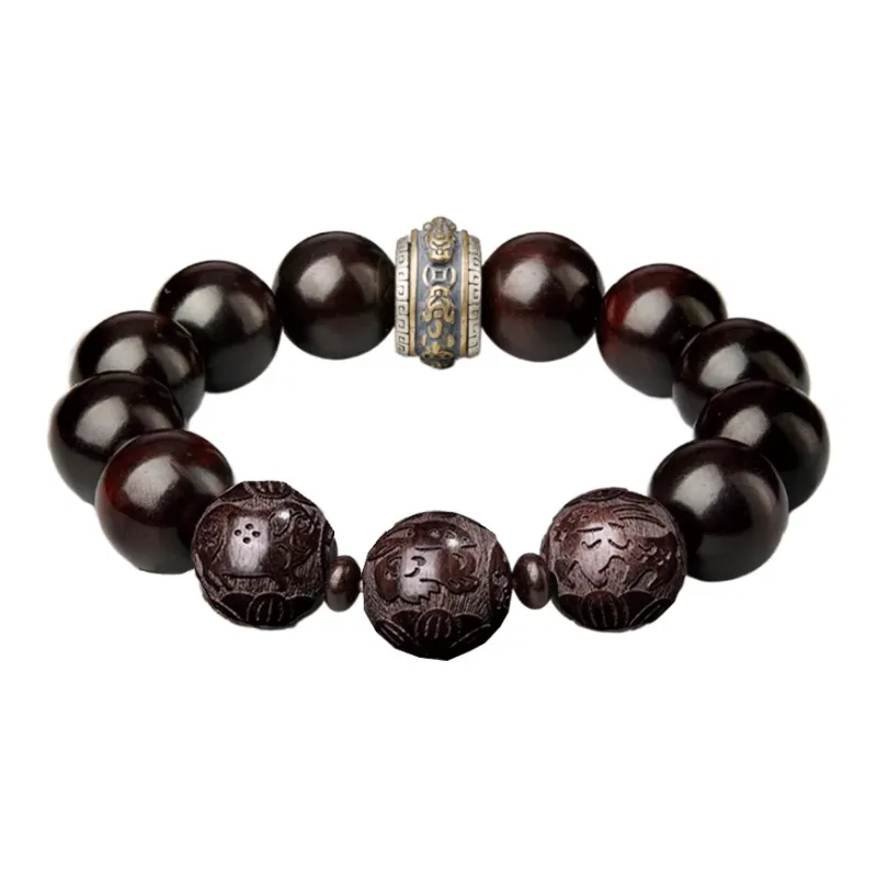 Moonstone Edge Rosewood Bracelets Men's-6