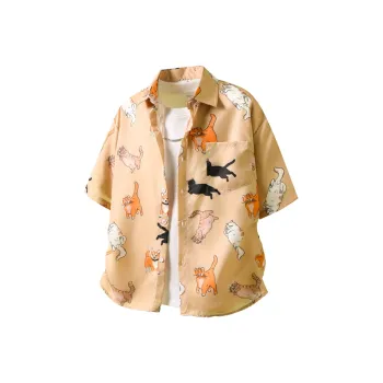 BEAR UNION Shirt Unisex Apricot