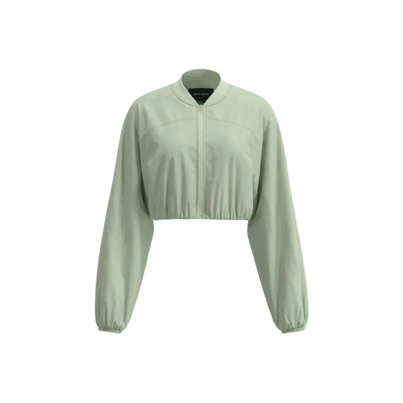 URBAN REVIVO Jackets & Coats Women's Gray Green-0