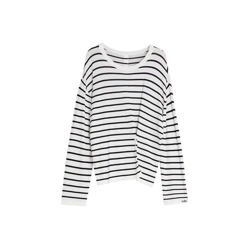 ELLE Knitwear Women's Black White-0