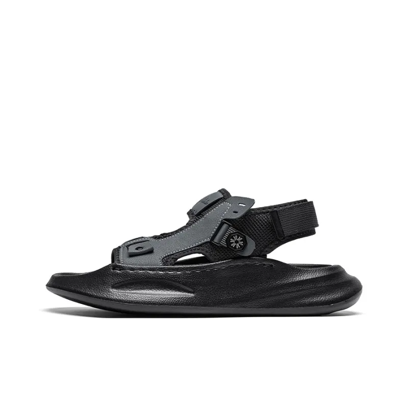 Mulinsen Lightweight Outdoor, Handcrafted Sewing, Lightweight Balance, Commuting Coverage Beach Sandals Men's-4