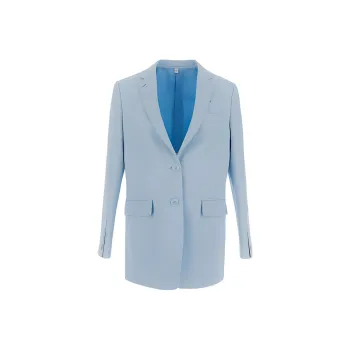 Burberry Loulou Tailored Jacket 'Pale Blue'