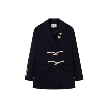 Teenie Weenie Coats Women's Navy Blue