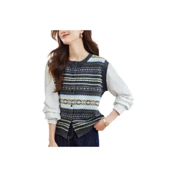 Korean Style Knitwear Women's Vintage