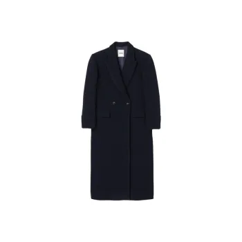 Sandro Double breasted Bouclé Coat