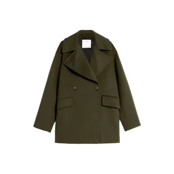 SportMax Coats Women's Army Green