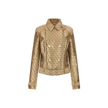 GUESS Jackets Coats Women's Yellow