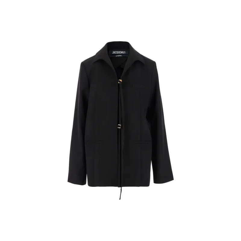Jacquemus La Veste Amaro Long Sleeved Jacket-0