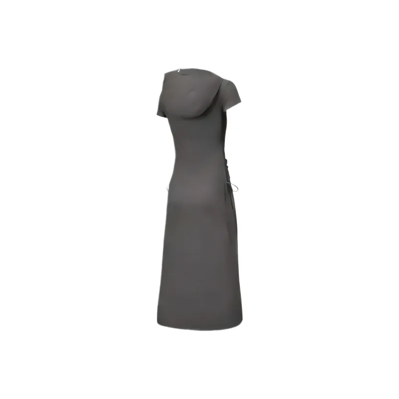 Skechers Freedom Series Short Sleeved Dress Women's Coal Gray-1