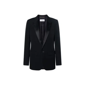 SAINT LAURENT Tuxedo Jacket 'Black'