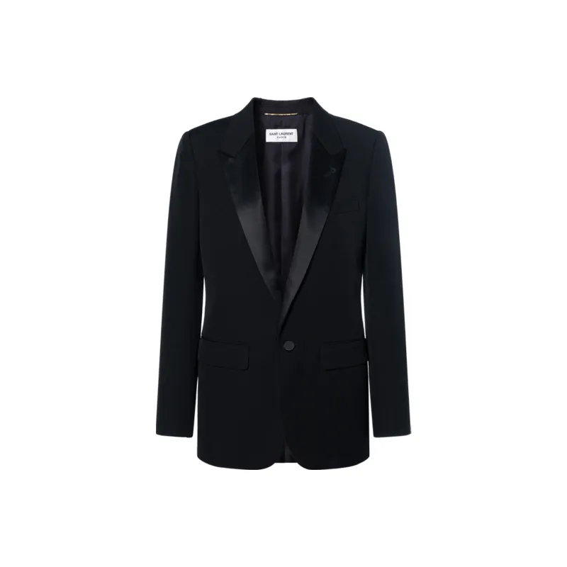 SAINT LAURENT Tuxedo Jacket 'Black'-0