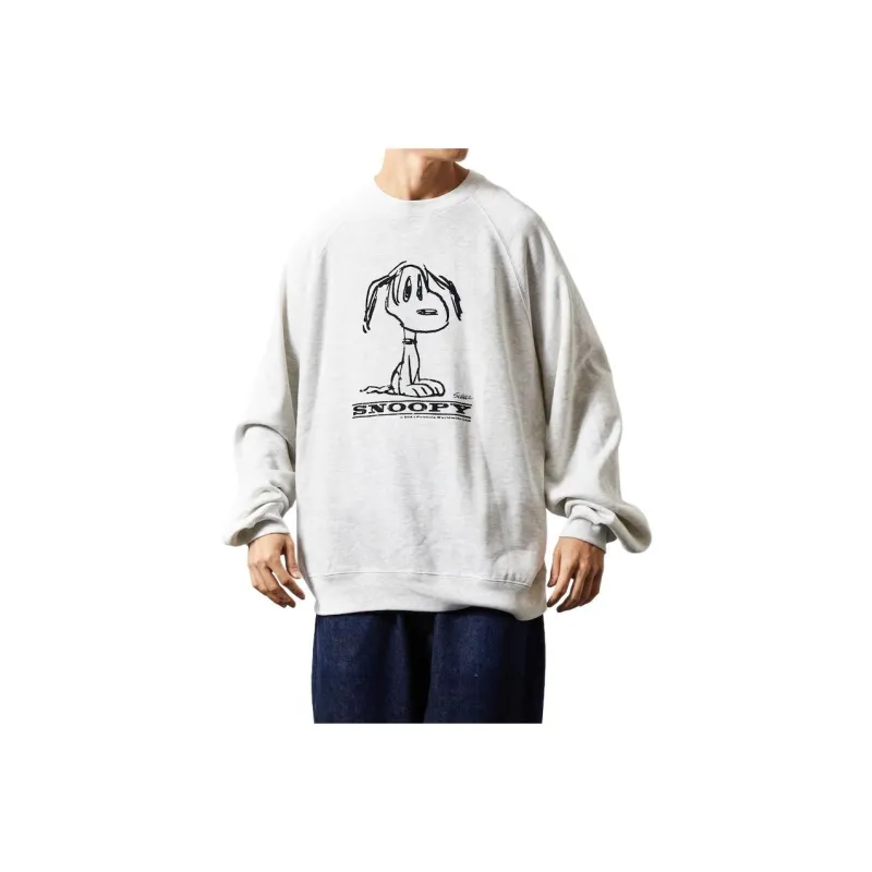FREAK'S STORE x PEANUTS Sweatshirt Unisex Gray-0