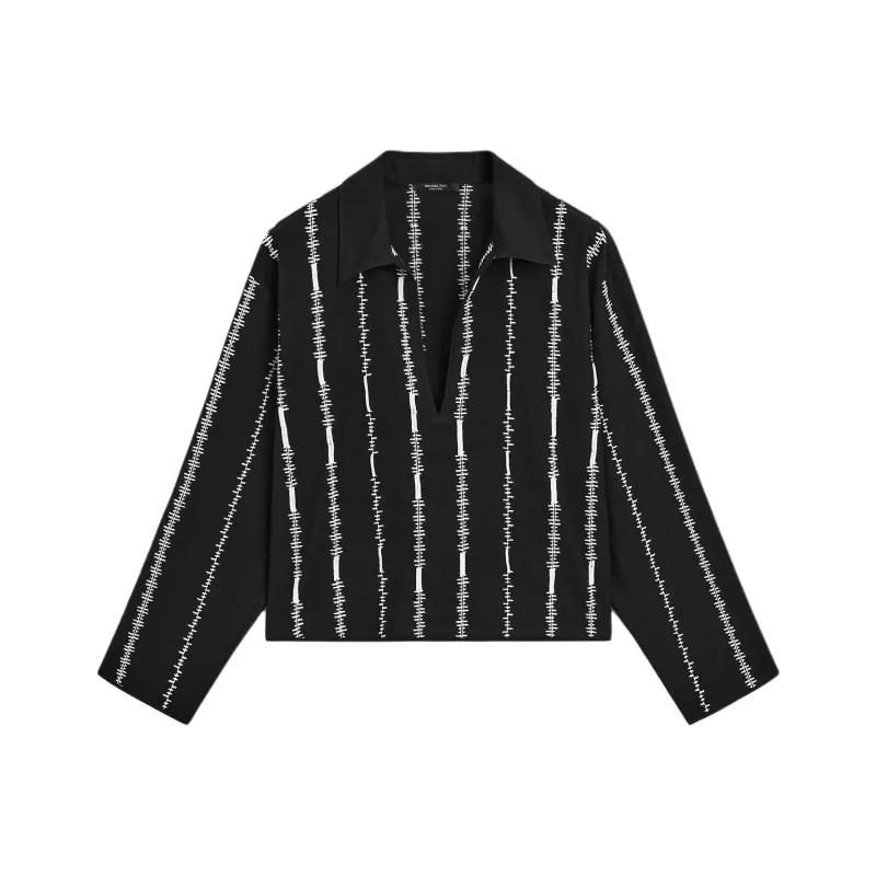 Massimo Dutti Shirt Women's Black-0