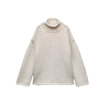 ZARA Knitwear Women's White