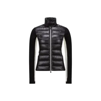 Moncler Grenoble Zip Up Padded Sweatshirt