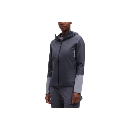 On Jacket Unisex Flint Purple/Granite Gray