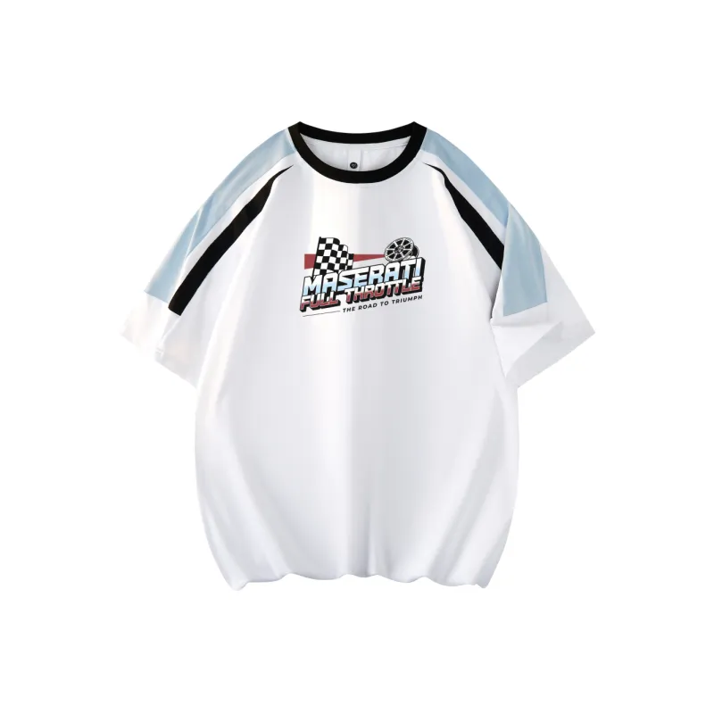 Maserati Drop Shoulder Sleeve T Shirt Women's-4