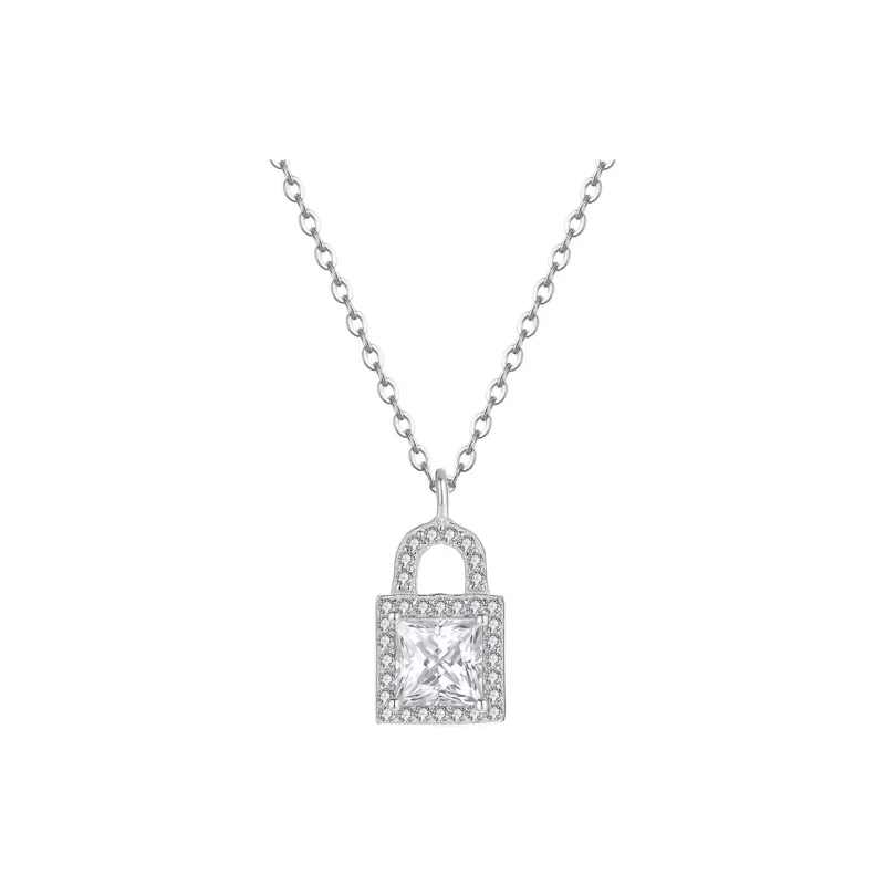 Happy Tide S999 Fine Silver Necklaces Women's-0