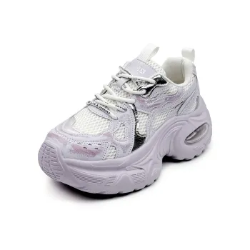La Chapelle Cushioning, Slip Resistant, And Breathable Low Top Chunky Sneakers Women's Pink