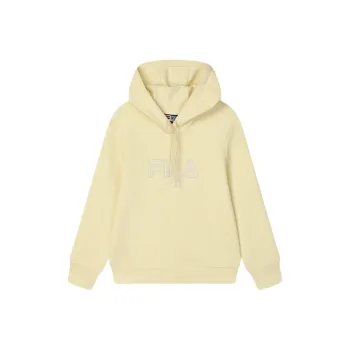 FILA Sweatshirt Women's Coffee Beige Yellow