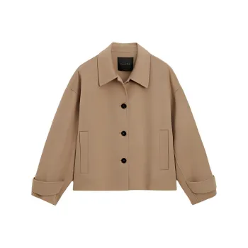 Massimo Dutti Jackets & Coats Women's Brown