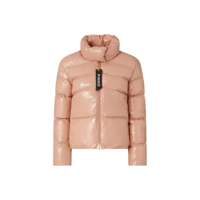 PINKO High Neck Padded Pea Jacket-0