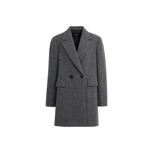 COACH Coats Women's Dark Gray
