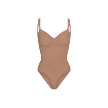 Skims Bodysuits Women's Brown