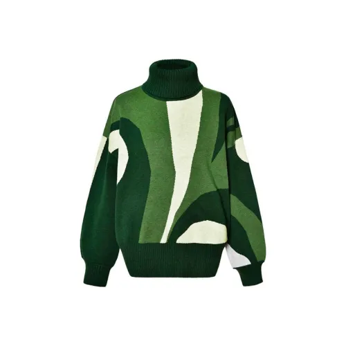 DIFFIE RIEGER Knitwear Women's Gradient Green