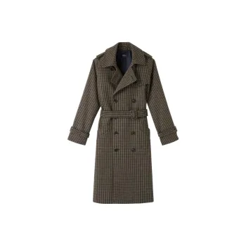 A.P.C Coats Women's Plaid