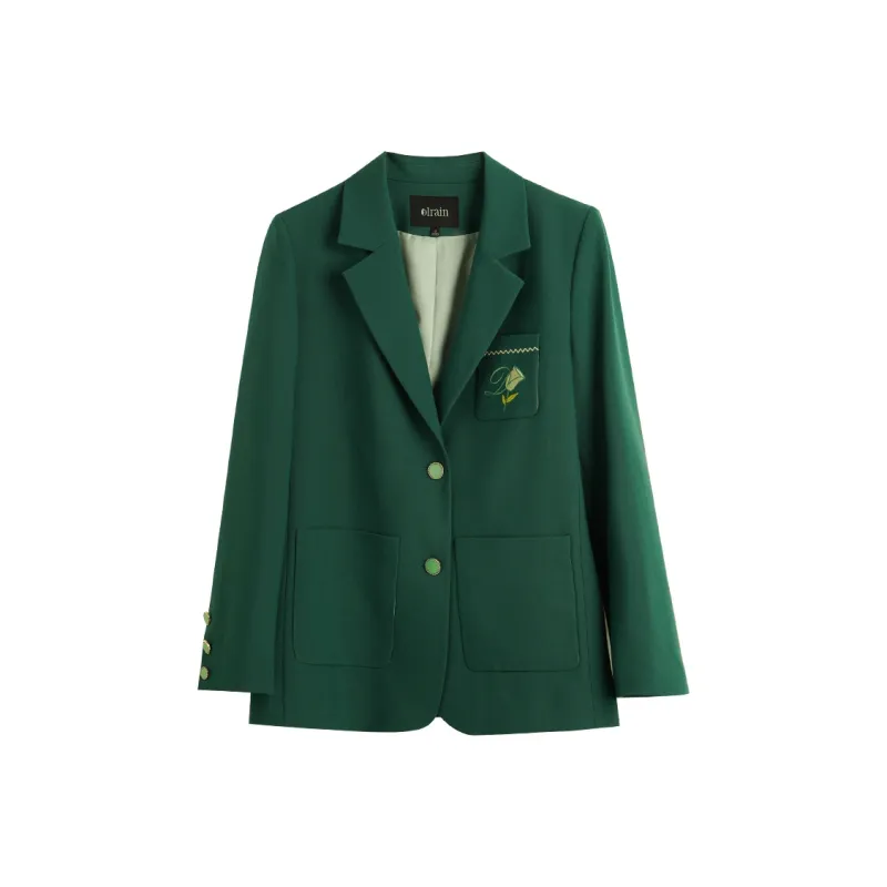 Olrain Business Suit Women's Green-0