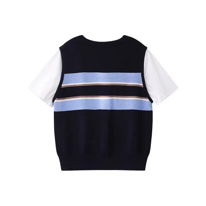HTMEME Knitwear Women's Navy Blue-1