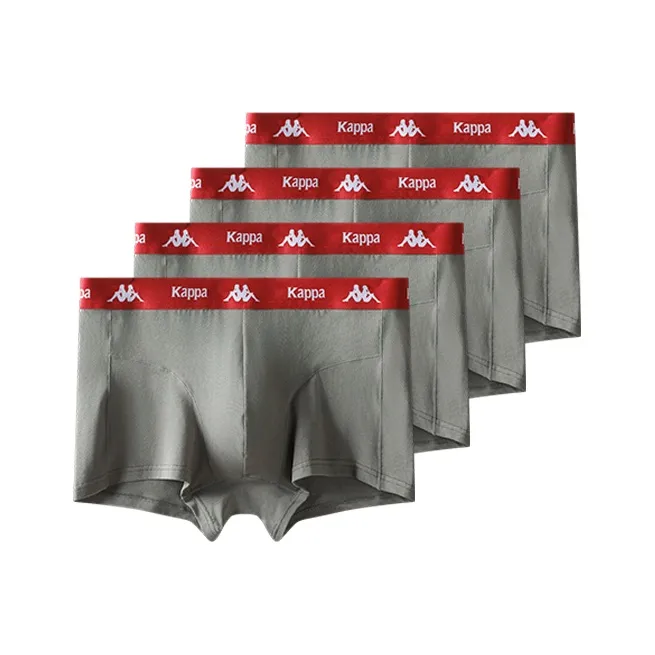 Kappa Underpants Men's 4 Pack Dark Gray-0