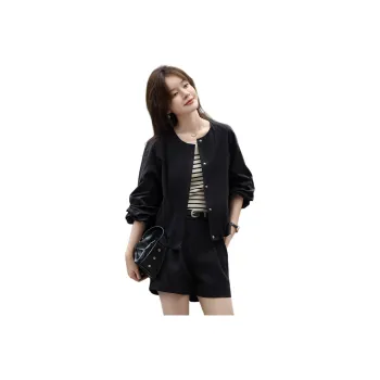 Mo Han Yi Mei Jackets Coats Women's Black