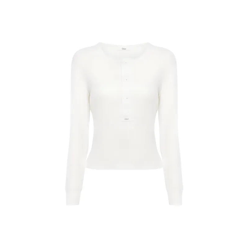 Chloé Henley T shirt-0