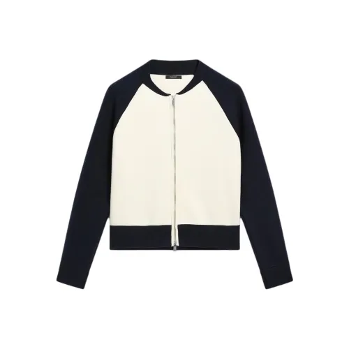 Massimo Dutti Jackets Coats Women's Black/White