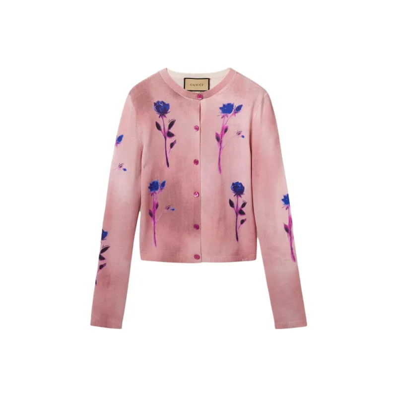 GUCCI SS24 Knitwear Women's Pink-0