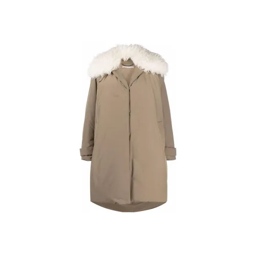 Stella McCartney Faux fur Collar Technical Coat