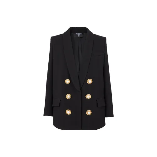 BALMAIN Button Embellished Crepe Jacket