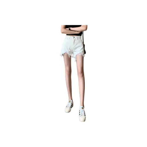 Mu Xiao Xin Denim Shorts Women's