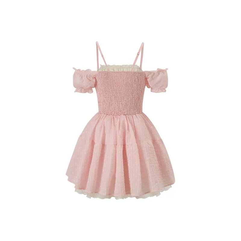 Peaches Peaches Short Sleeved Dress Women's-10