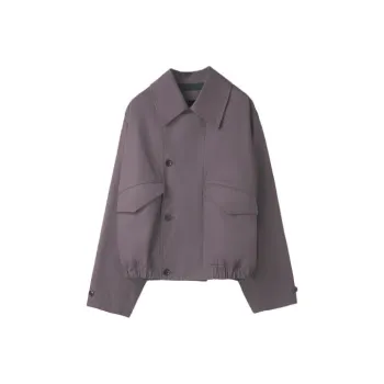 Lemaire Boxy Jacket 'Deep Mauve'