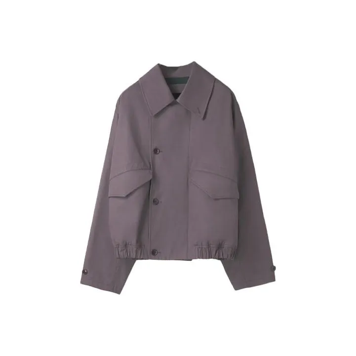 Lemaire Boxy Jacket 'Deep Mauve'-0